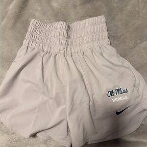 Nike Women's Light Gray Athletic Shorts